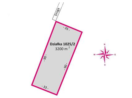 Działka 30a Zwięczyca Rzeszów