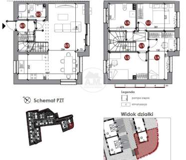 Skrajny segment Działka ok. 330 m2 Ogród ok.227 m2