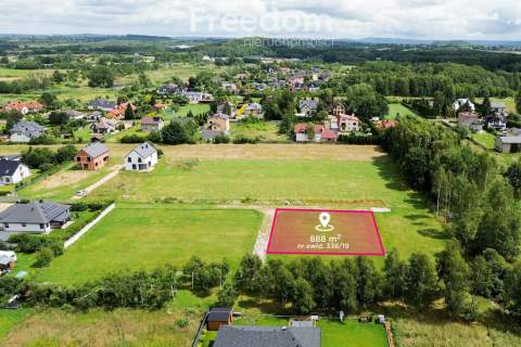 Działka budowlana 888 m