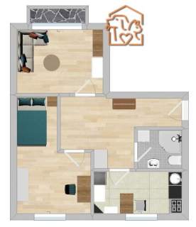Rozkładowe 2 pokoje, pet-friendly - Odolańska 6/8