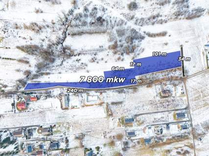 Działka budowlana Podstolice 1432m2 PUM