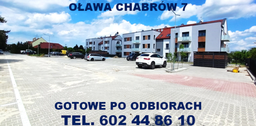 MIESZKANIE OŁAWA UL. CHABRÓW 2 POKOJE - SALON Z ANEKSEM