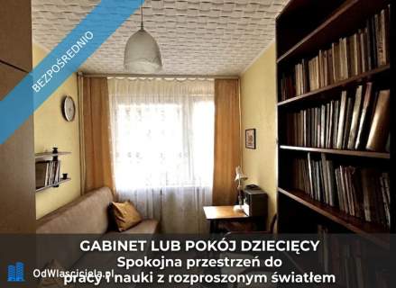 BEZPOŚREDNIO Rozkładowe 3 pokoje na 1. piętrze Łódź Dąbrowa