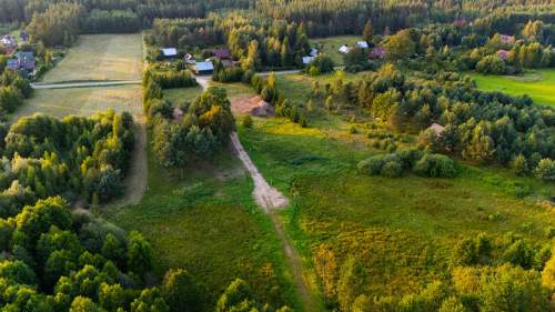 Działka budowlana nad jeziorem k/Augustowa
