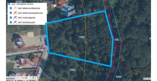 Działka budowlana 38,5 ar w Durągu z MPZP