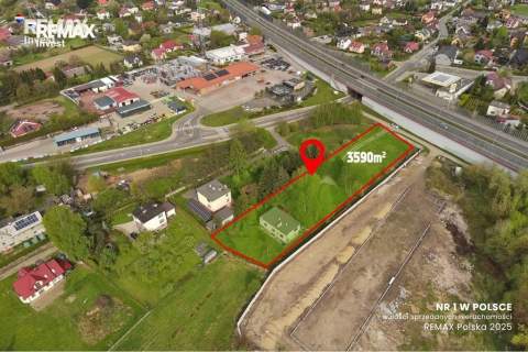 Działka usługowa 3590m2 blisko centrum