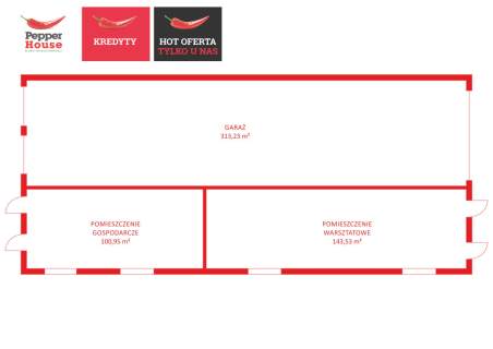 Budynki Magazynowo- warsztatowe z placem 2200m2