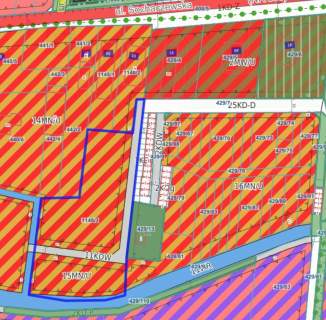 8.000m2 pod bliźniaki MPZP Potencjał ok. 3.500 m PUM
