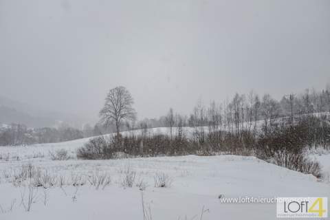 Widokowa działka w Bieszczadach