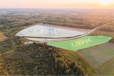 Działka przemysłowa 1,56 HA Podborze Mielec