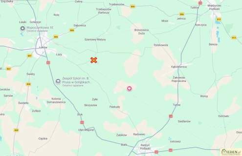 Zostały jeszcze 3 działki budowlane w Wagramie koło Łukowa.
