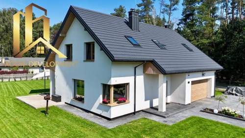 Dom przy lesie 186 m2 garaż 2-stanowiskowy