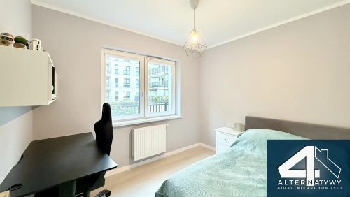 Apartament z tarasem 21 m2, garaż, z 2022 roku