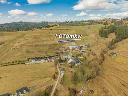 DZIAŁKA Z PANORAMĄ TATR 1070 m 