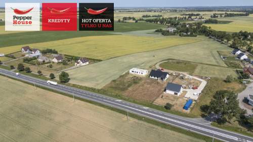 Działka 1752 m z rozpoczętą budową domu 132 m