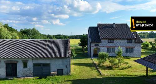 Dom piętrowy do własnej aranżacji -działka 4479m2