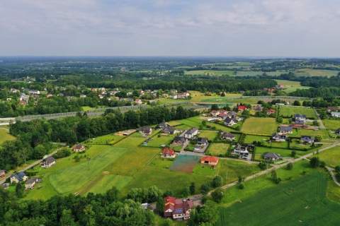 Widokowa działka koło Skoczowa