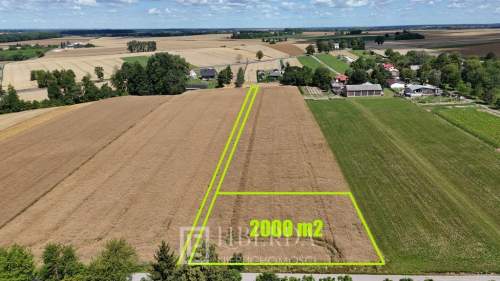 Działka budowlana 2000m2, Osowa ok. Bychawy