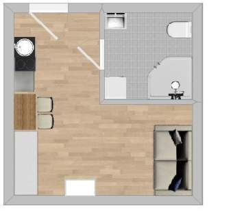 Targowa 55, Centrum, studio blisko park Źródliska