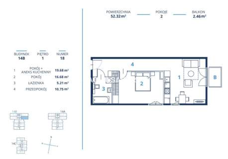 Gotowa inwestycja - metraże od 39 m2, Kraków