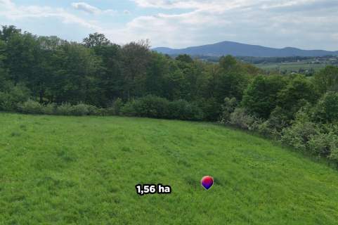 Działka rolno-leśna, 1,56 ha, Sadek, Jodłownik