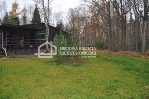 Dom Podjazy, nad rzeką, przy lesie, Sulęczyno