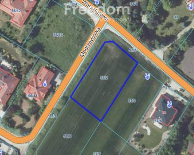Działka budowlana 1191 m Biestrzyków MPZP