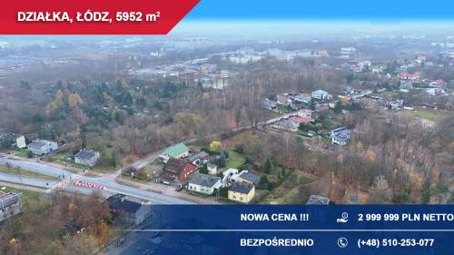 WZ na 19 segmentów lub 8 bliźniaków Łódź, ul. Łomnicka 21