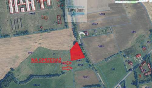Uzbrojona działka budowlana w Niekaninie - ok. 2 km od Kołobrzegu