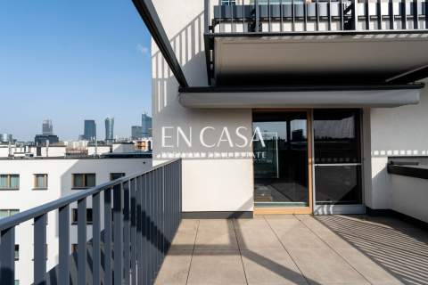 Apartament na Woli z charakterem 130 mkw, 2 tarasy