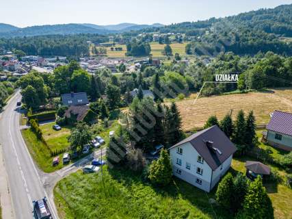 Działka mieszkaniowo-usługowa 2850 m Stryszawa