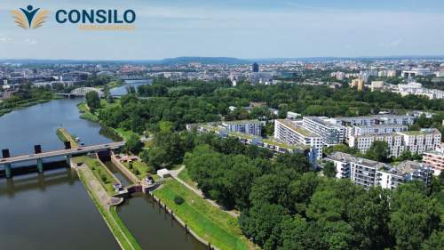 2pokojowe z widokiem na Wisłę 2 loggie M.postojowe