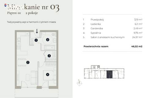 2-pokojowe mieszkanie balkon Bielsko-Biała