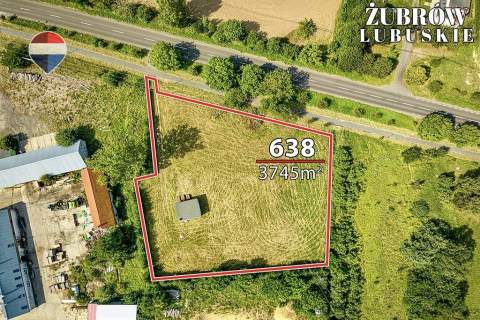 Działka inwestycyjna z WZ, 3.745 m 
