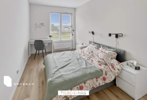 Nowoczesny apartament, 2 pokoje z balkonem
