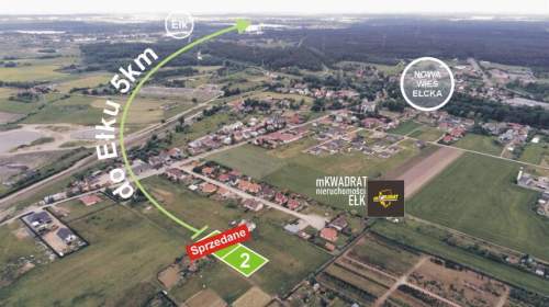 Działka na sprzedaż, 1080 m2, Ełk