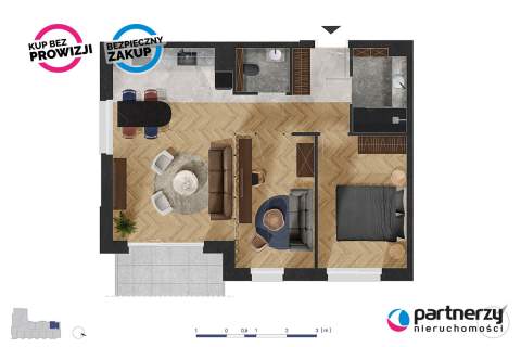 ATRIUM OLIVA 3 pokoje Premium