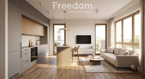 Apartament 45 m z balkonem i metrem