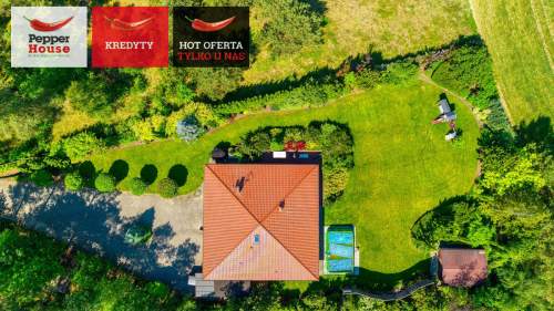 Dom wolnostojący w środku lasu 235m2 basen, sauna