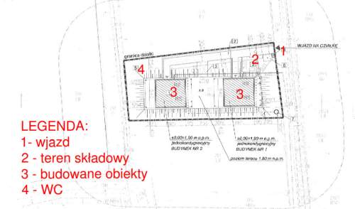 Gotowa inwestycja - pozwolenie na budowę 2 domów 