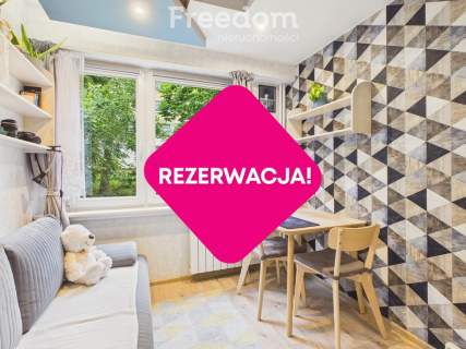 Parter z dużym balkonem i widokiem na zieleń