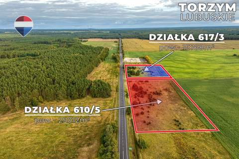 Na sprzedaż 2 działki z potencjałem inwestycyjnym