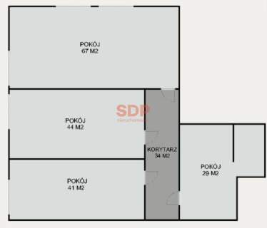 Lokal biurowo - usługowy 215 m2 niedaleko Rynku