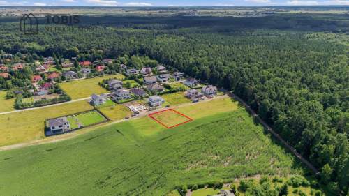Działka budowlana 855 m2 WZ Zakrzewo