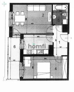 GRZEGÓRZKI PARK - 2 ODDZIELNE POKOJE 50m2