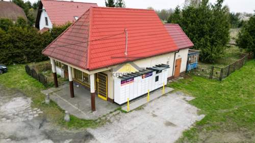 Działka z budynkiem handlowo-usługowym WITNICA