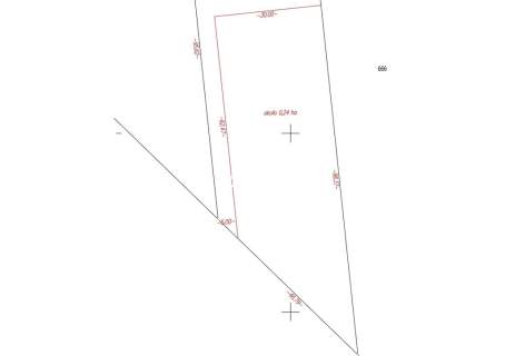 Działka ze stawem 2412 m Aleksandrów