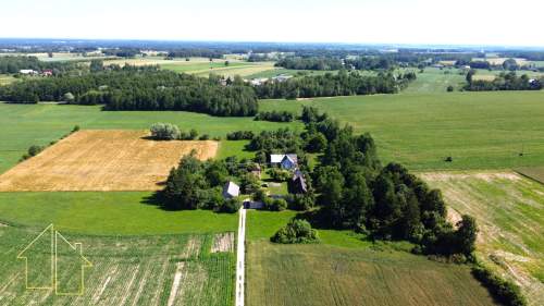 Urokliwe siedlisko na Podlasiu, ok. 5 ha, gm. Tykocin