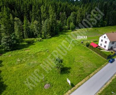 Targoszów działka 2350 m2 spokój las góry