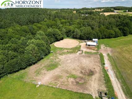 Łebno - działka budowlana przy zagajniku
